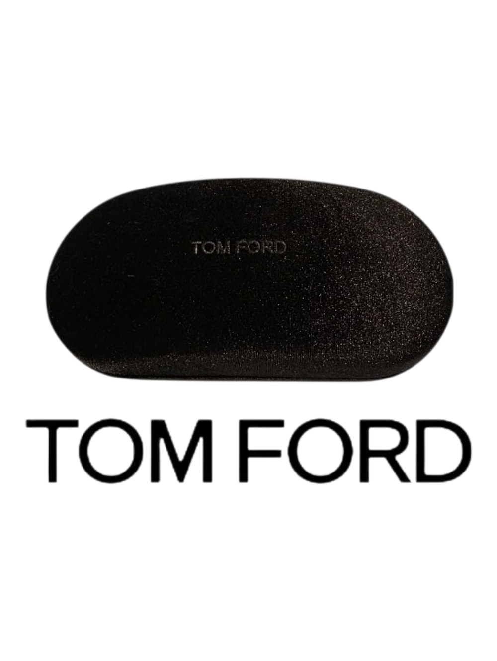 Tom Ford Black Velvet Hard Shell Sunglasses Case Faux Suede Lining